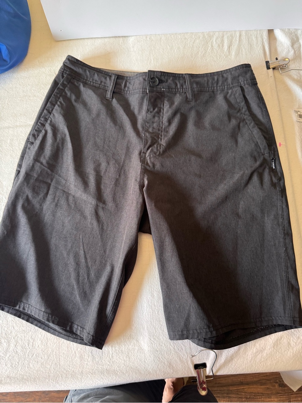 O'Neill Men's Charcoal Hybrid Shorts